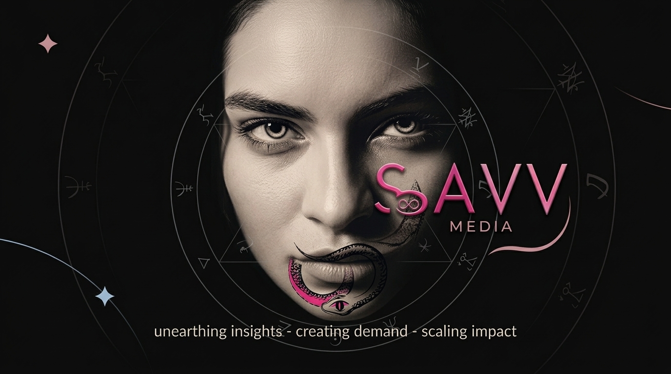 Savv Media — unearthing insights, creating demand, scaling impact. Savv strategies.